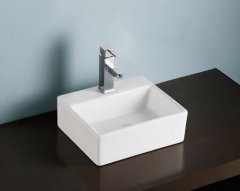 Artistic Above Counter Rectangle Basin