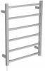 Square 6 Bar Heated Towel Rail