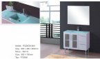 Glacier Glass Top Vanity 900mm