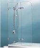 Over bath Fold Shower Screen