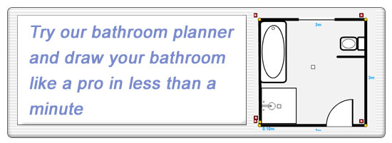 Draw Your Bathroom in Less than a minute