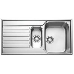 FRANKE ASCONA INSET SINK STAINLESS STEEL 1.5 BOWL 1000 X 510MM (37197)