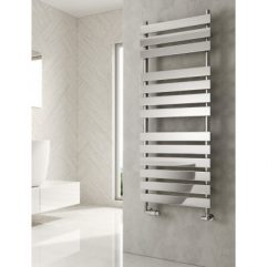 TRENTO CHROME HEATED TOWEL RAIL